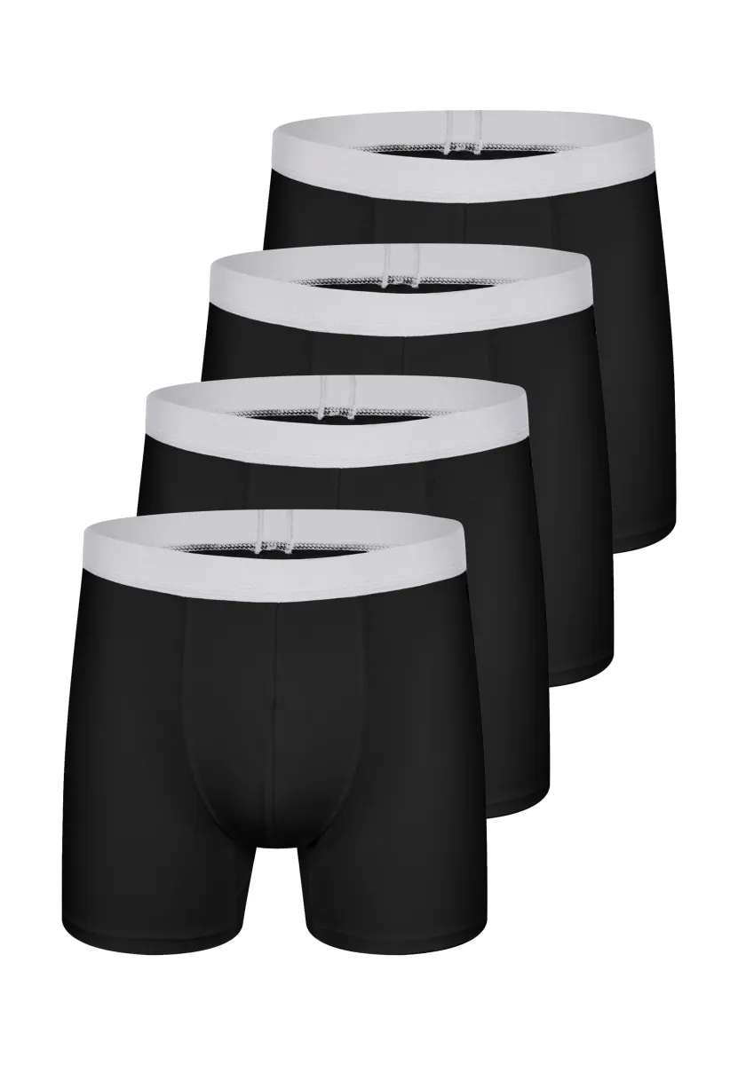 4ER PACK   - Boxer Briefs - schwarz