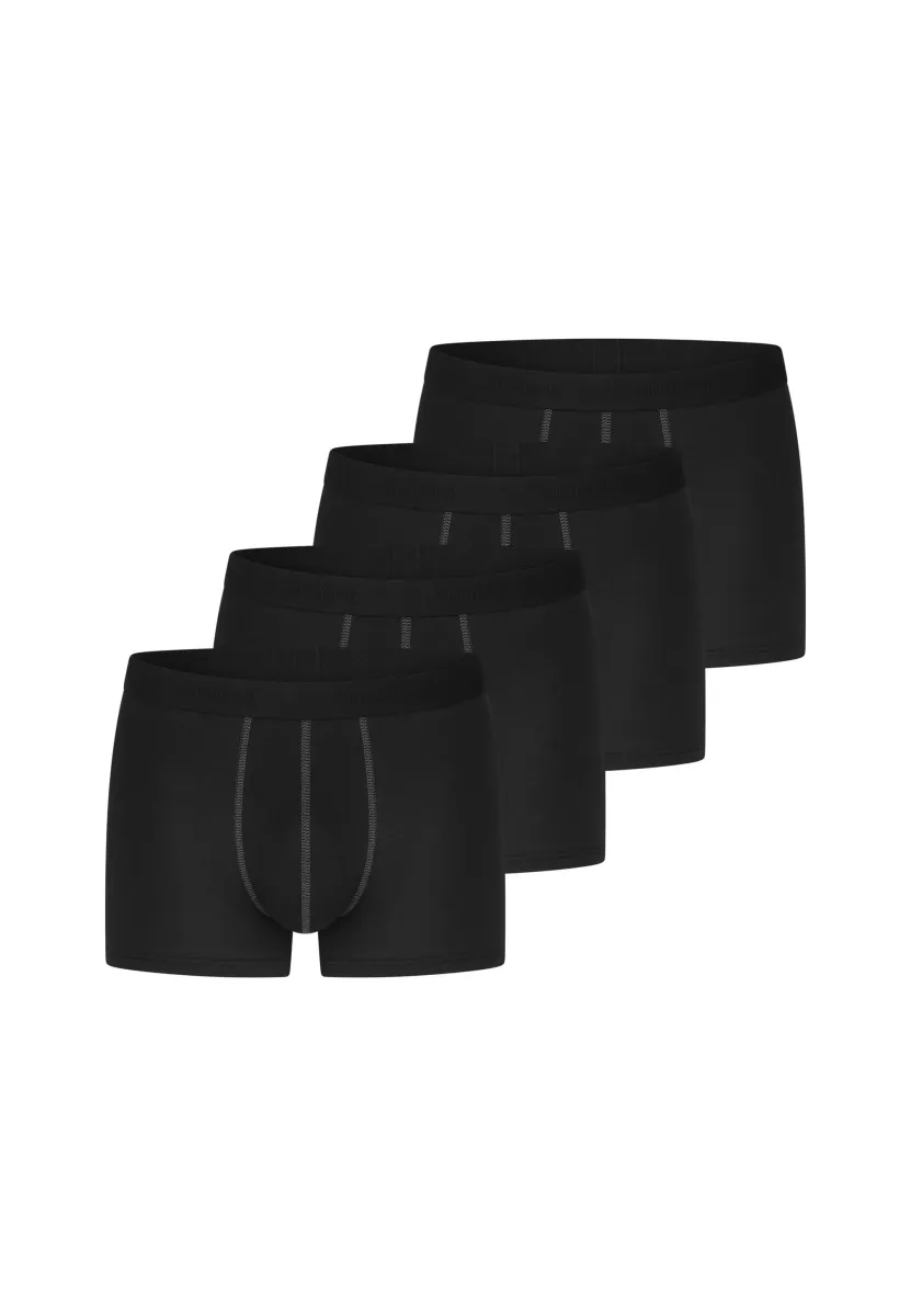4ER PACK - Boxer Briefs - schwarz