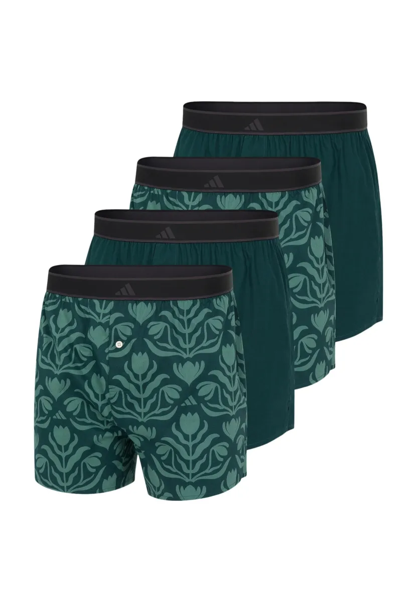 4ER PACK - Boxershorts - dunkelgrün