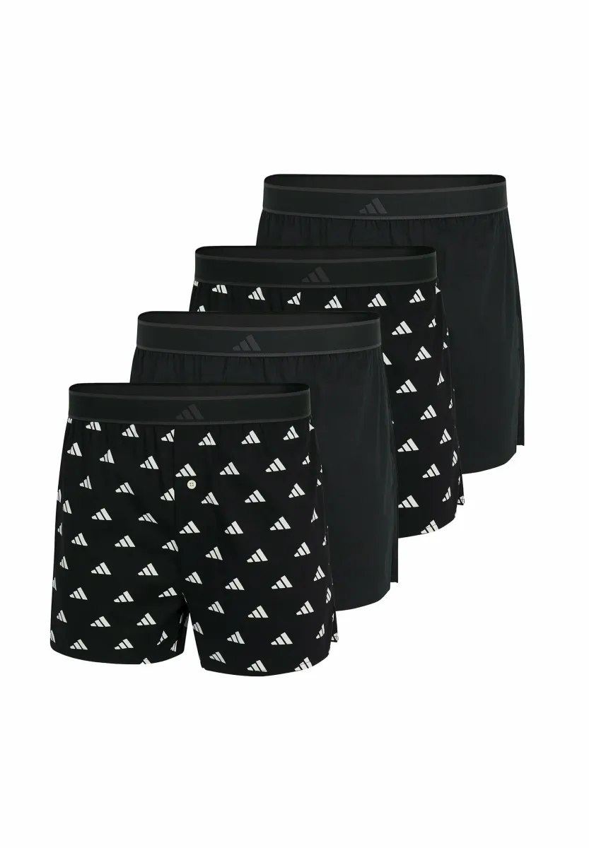 4ER PACK  - Boxershorts - schwarz weiß