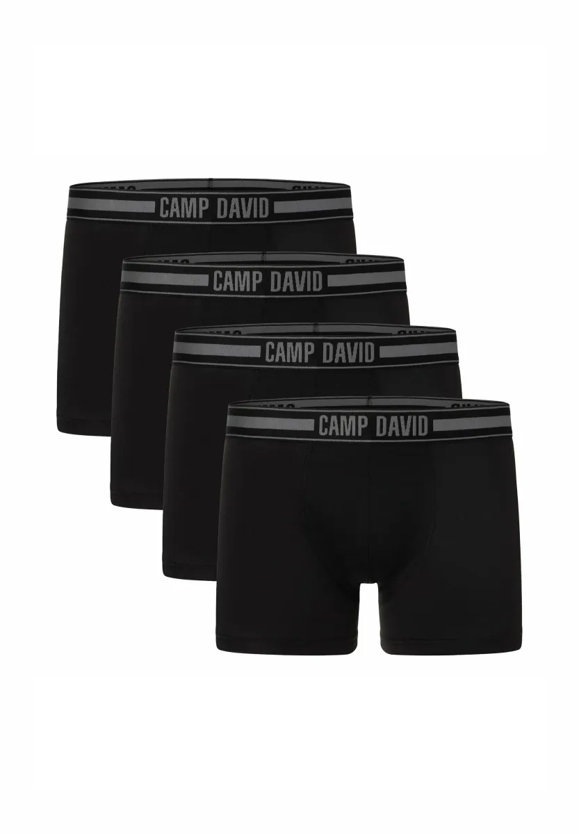 4ER PACK - COMFORT - Boxer Briefs - schwarz