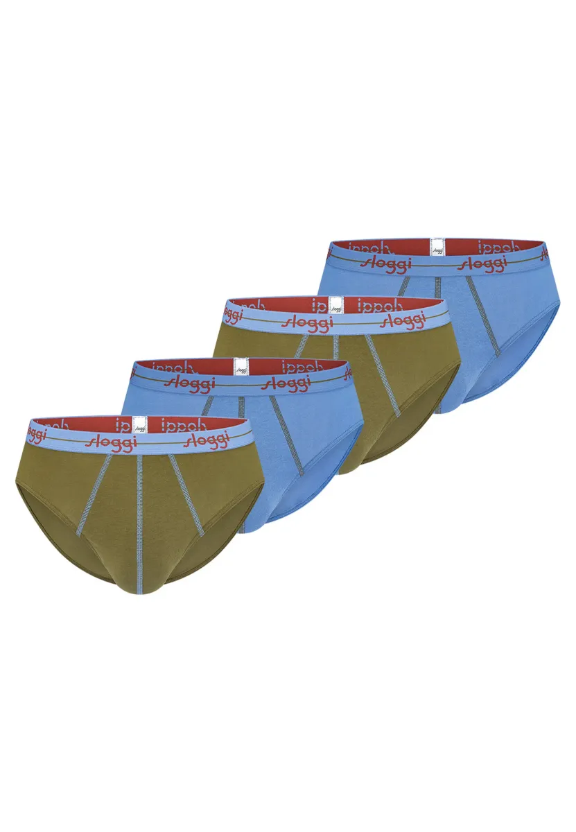 4ER PACK START MIDI  - Slip - blau   grün