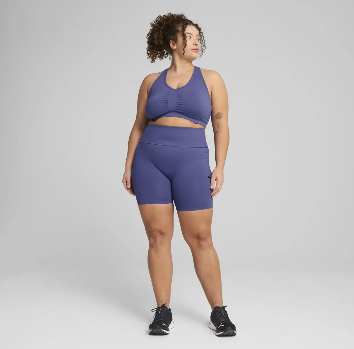 4KEEPS SHAPELUXE SEAMLESS - Sport-BH mit mittlerer Stützkraft - blue crystal