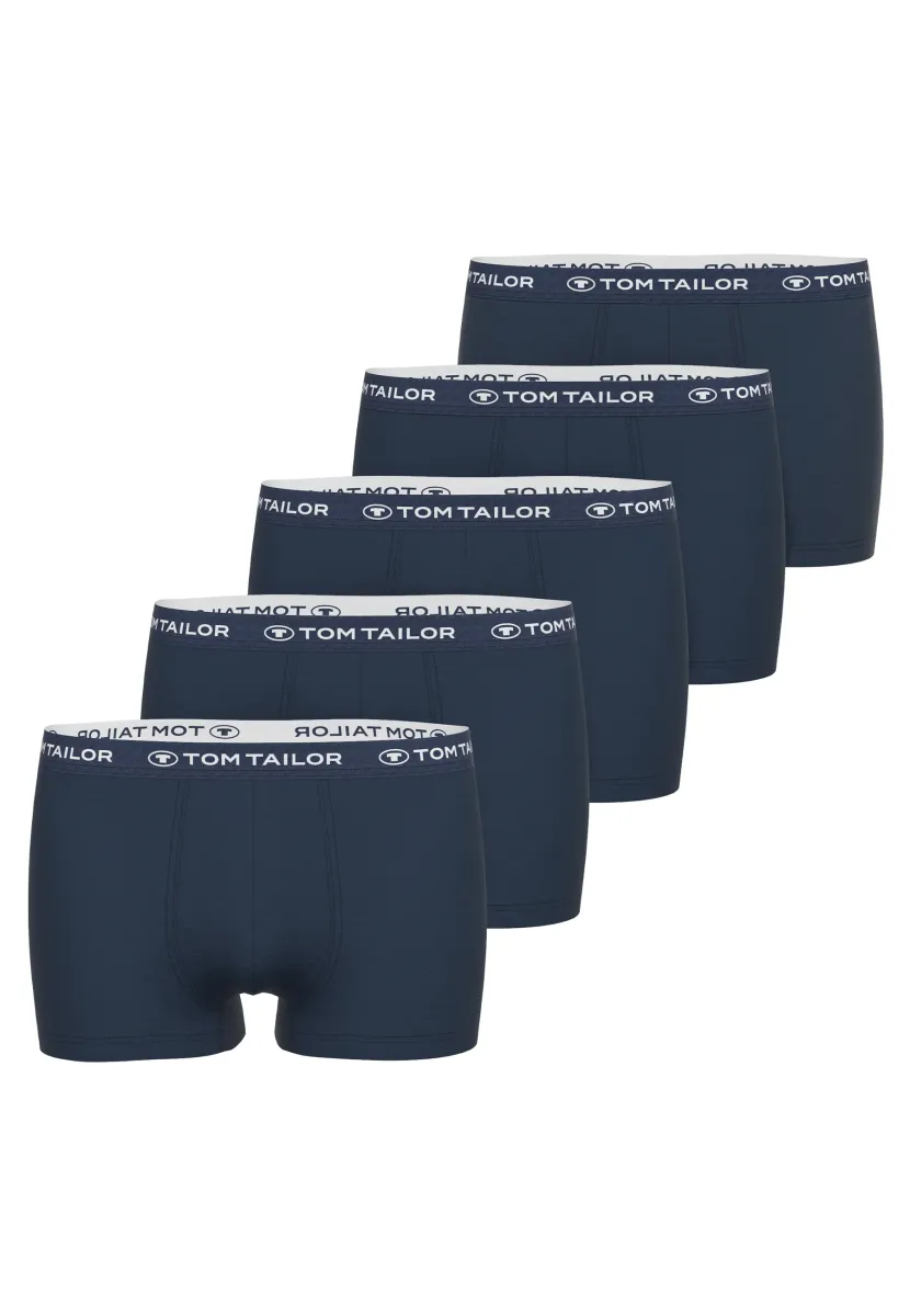 5 PACK - Boxer Briefs - blau dunkel uni