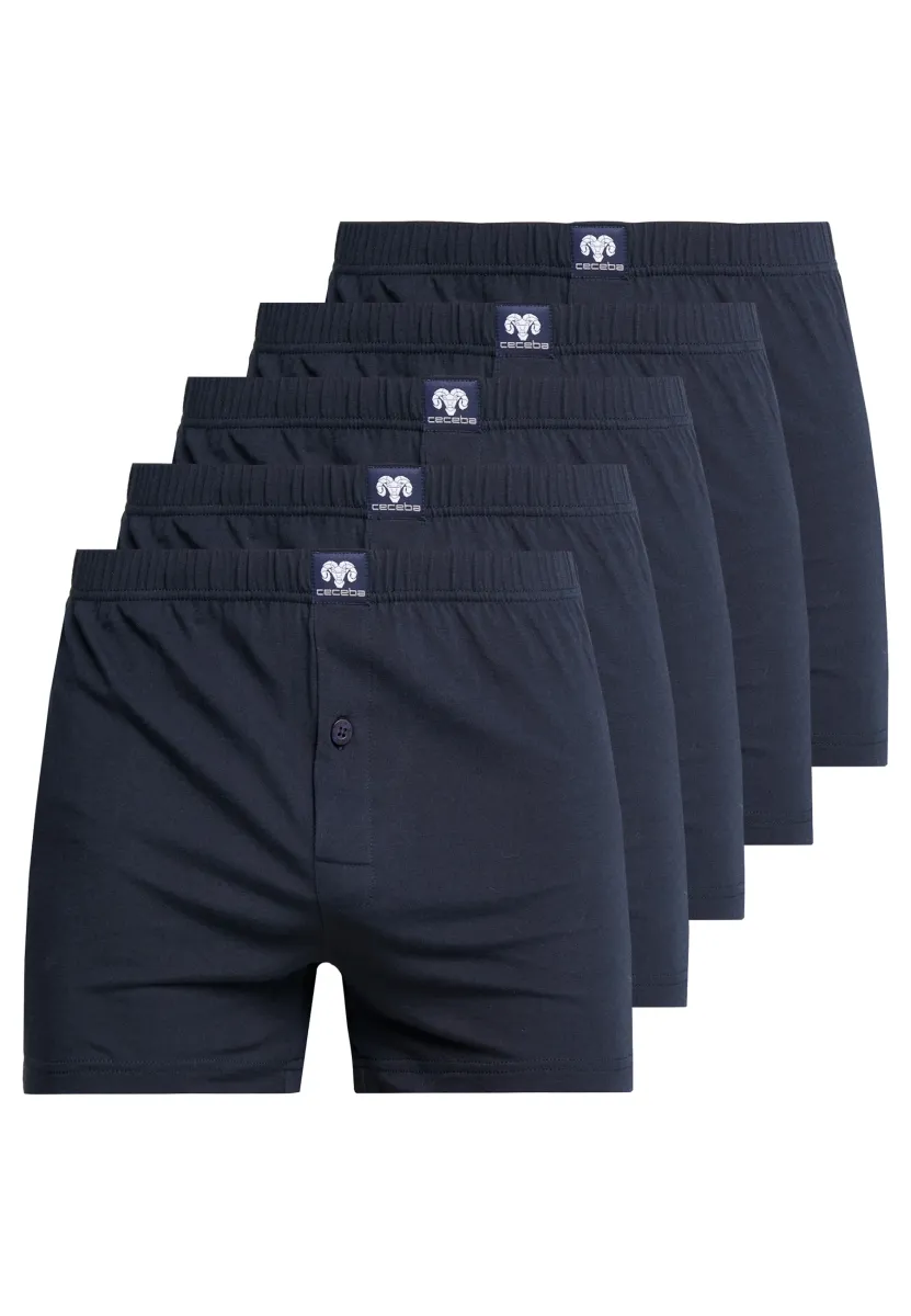 5 PACK - Boxershorts - blue dark solid