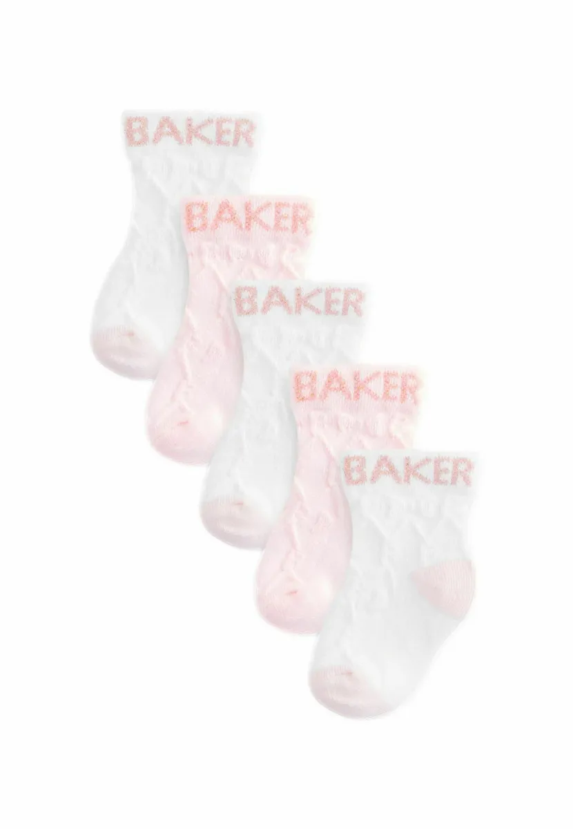 5 PACK BRANDED - Socken - pink