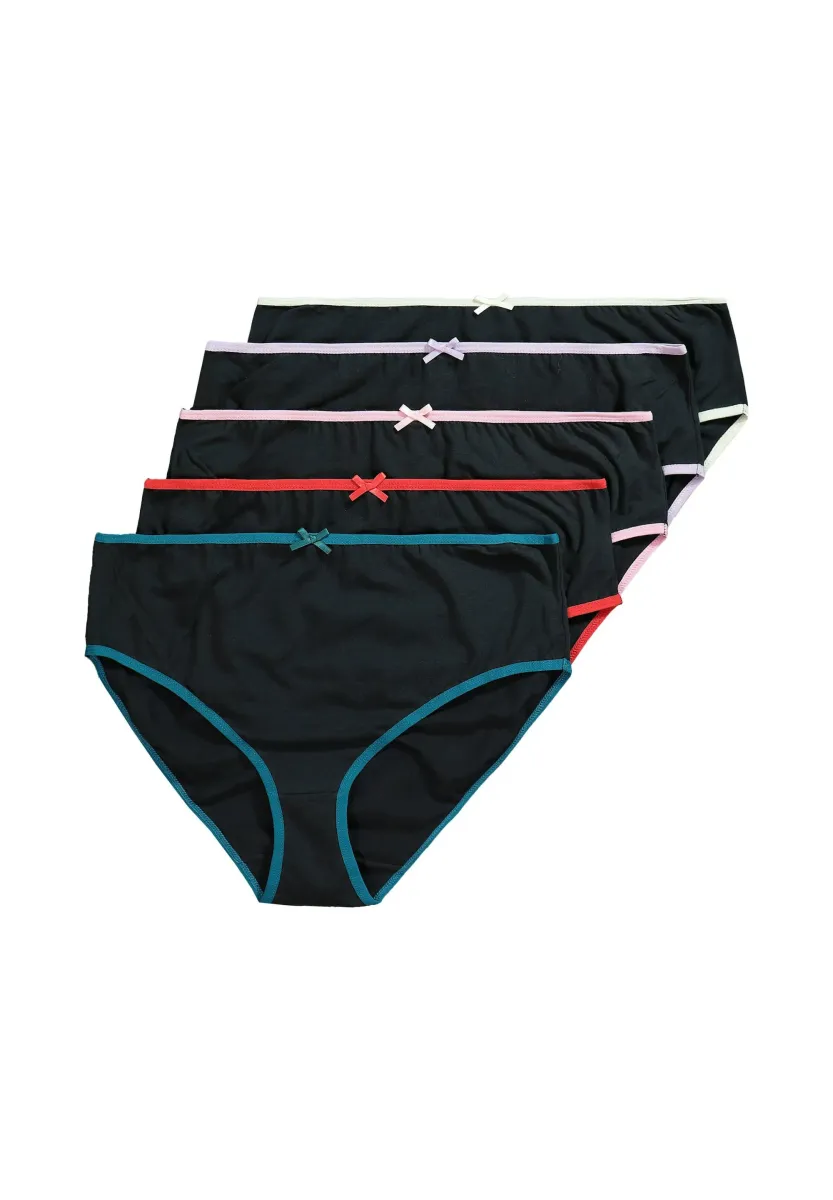 5 PACK CONTRAST TRIM MIDI - Slip