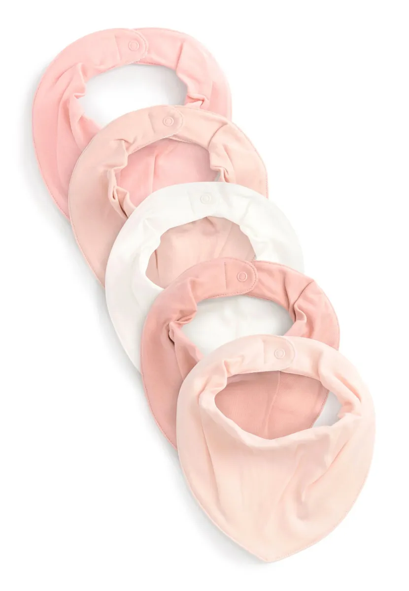5 PACK DRIBBLE STANDARD - Lätzchen - pink