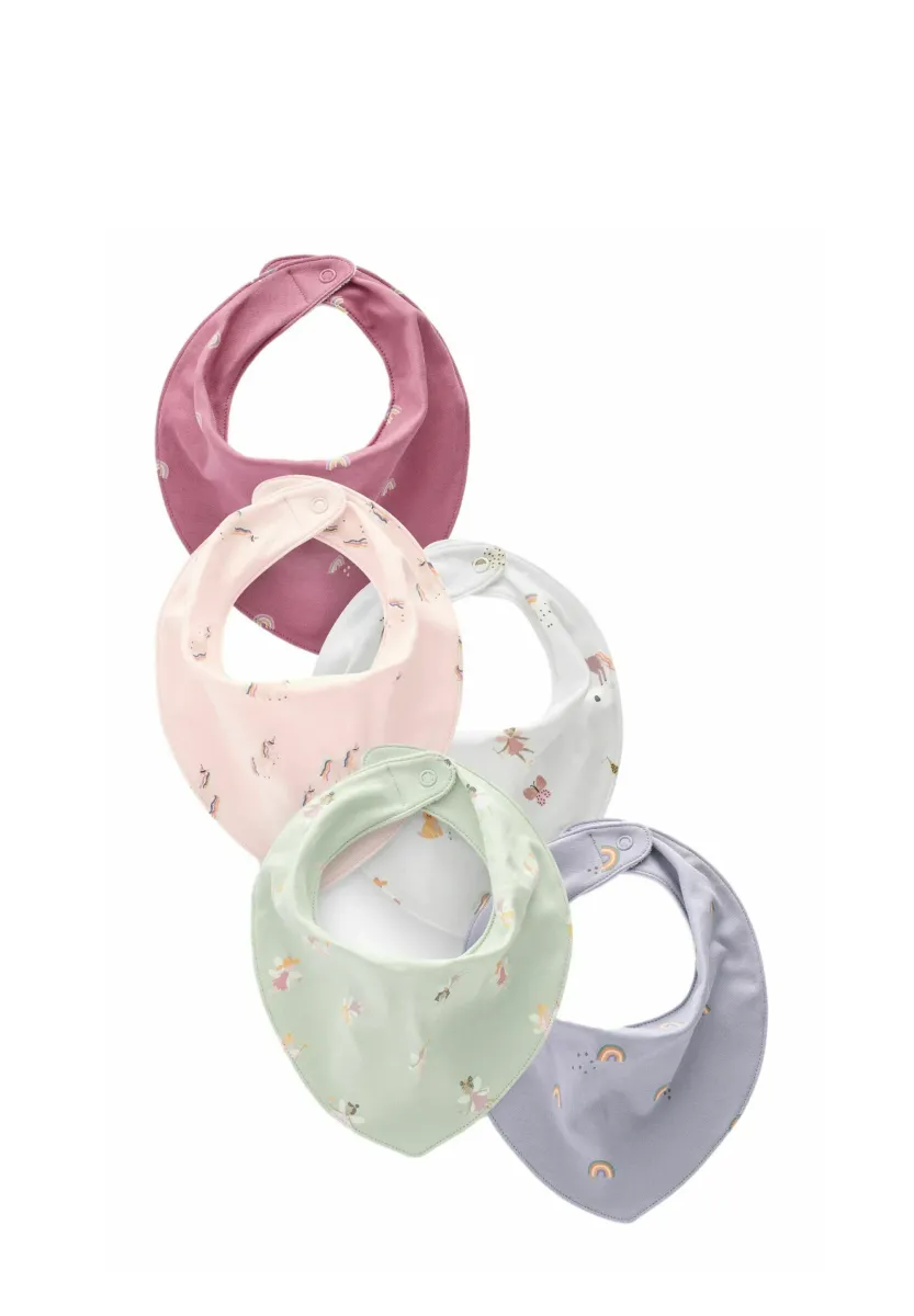 5 PACK DRIBBLE STANDARD - Lätzchen - pink