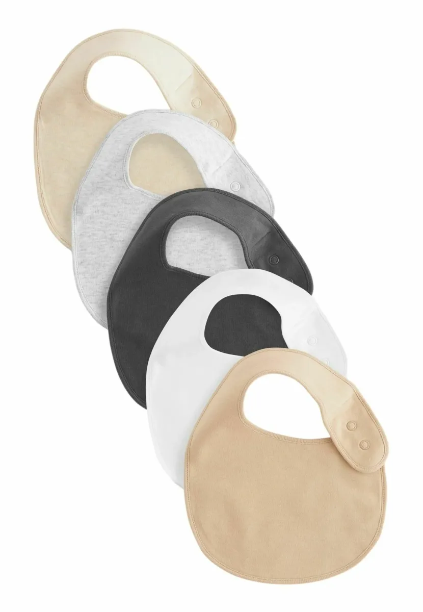 5 PACK - Lätzchen - neutral