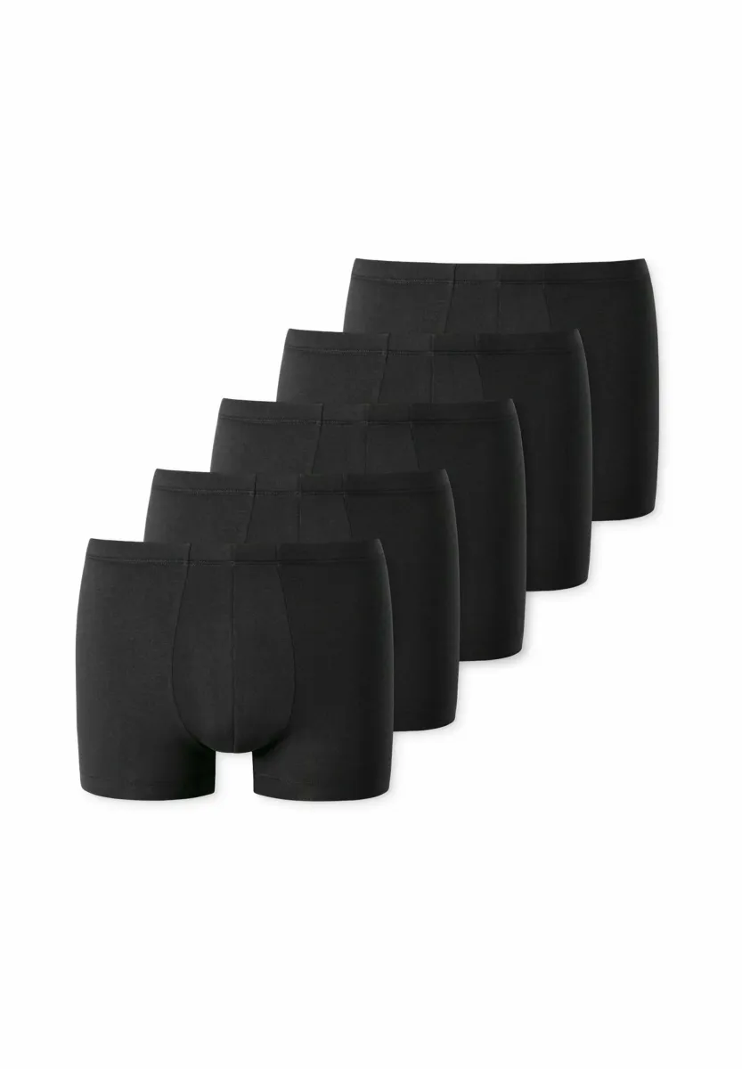 5ER PACK - EINFARBIG - Boxer Briefs - schwarz