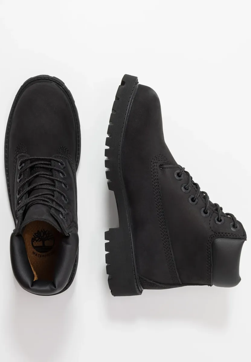6 IN PREMIUM WP BOOT - Schnürstiefelette - black