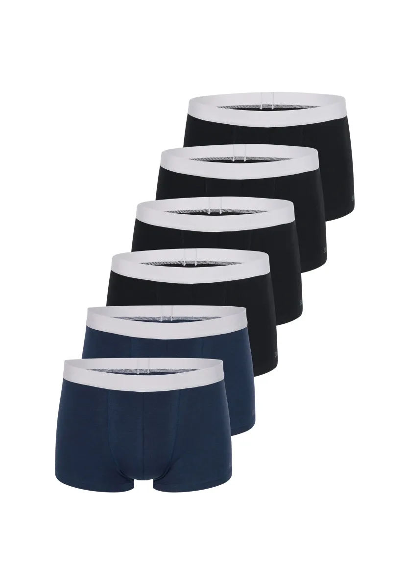 6 PACK - Boxer Briefs - schwarz navy