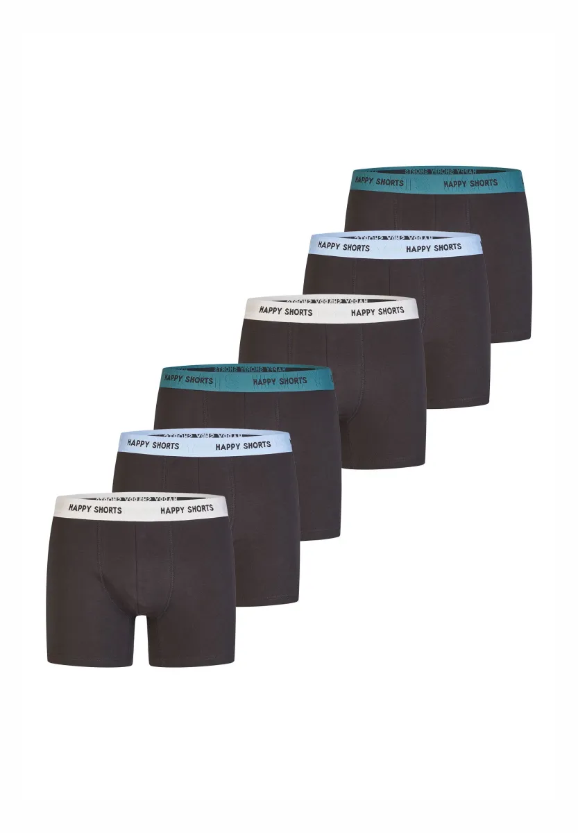 6-PACK - Boxer Briefs - schwarz