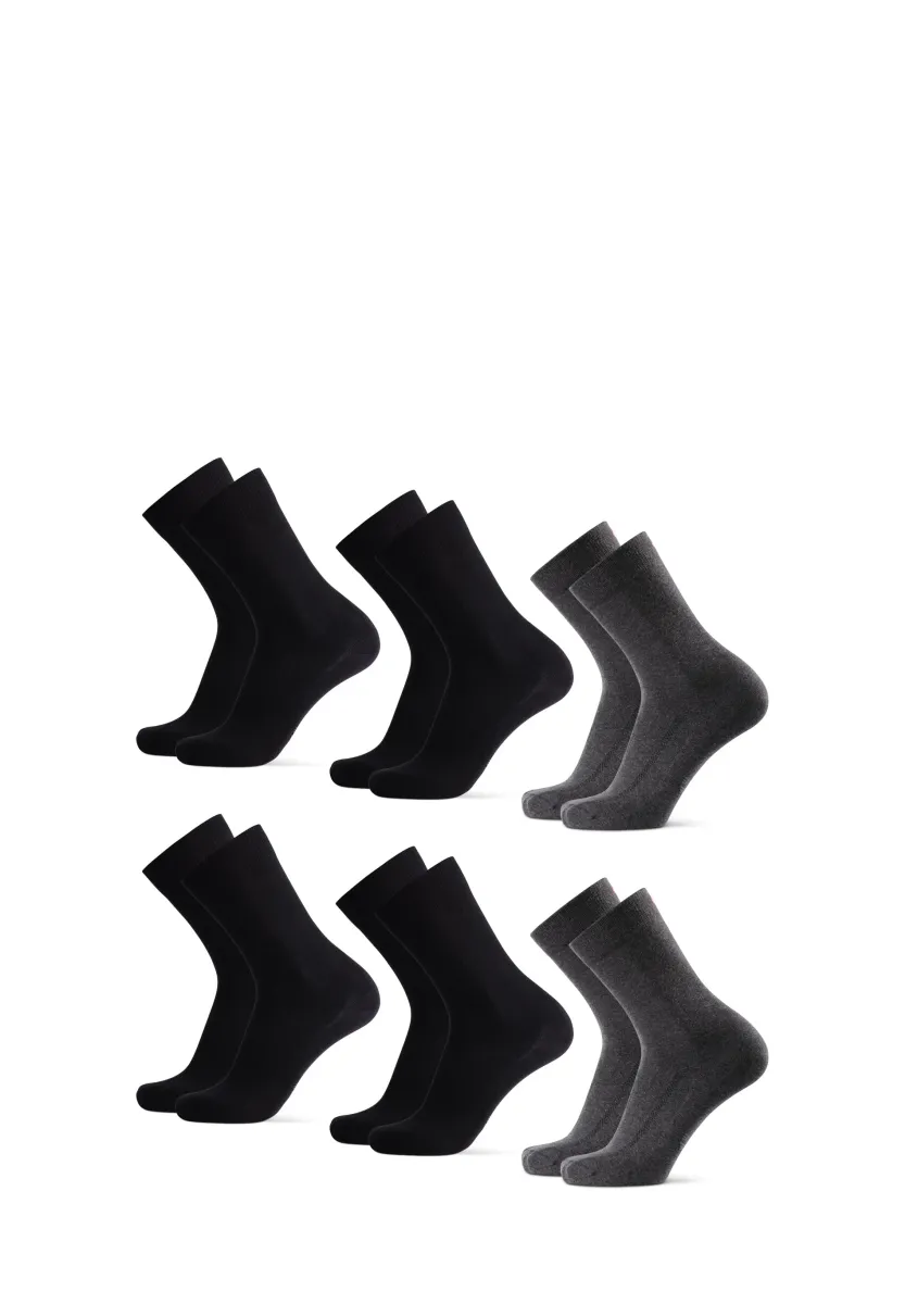 6 PACK CLASSIC - Socken - black/grey