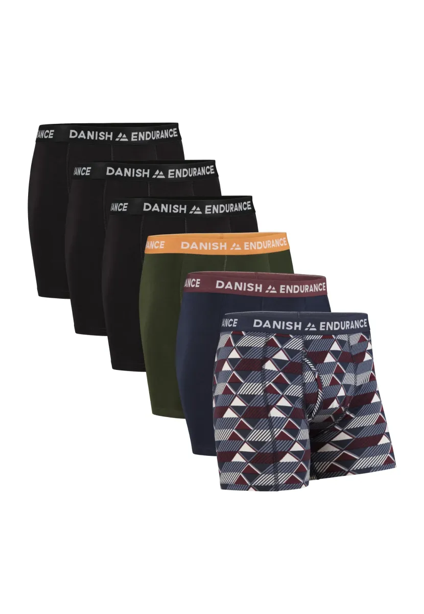 6-PACK CLASSIC TRUNKS W/FLY - Boxershorts - multicolored