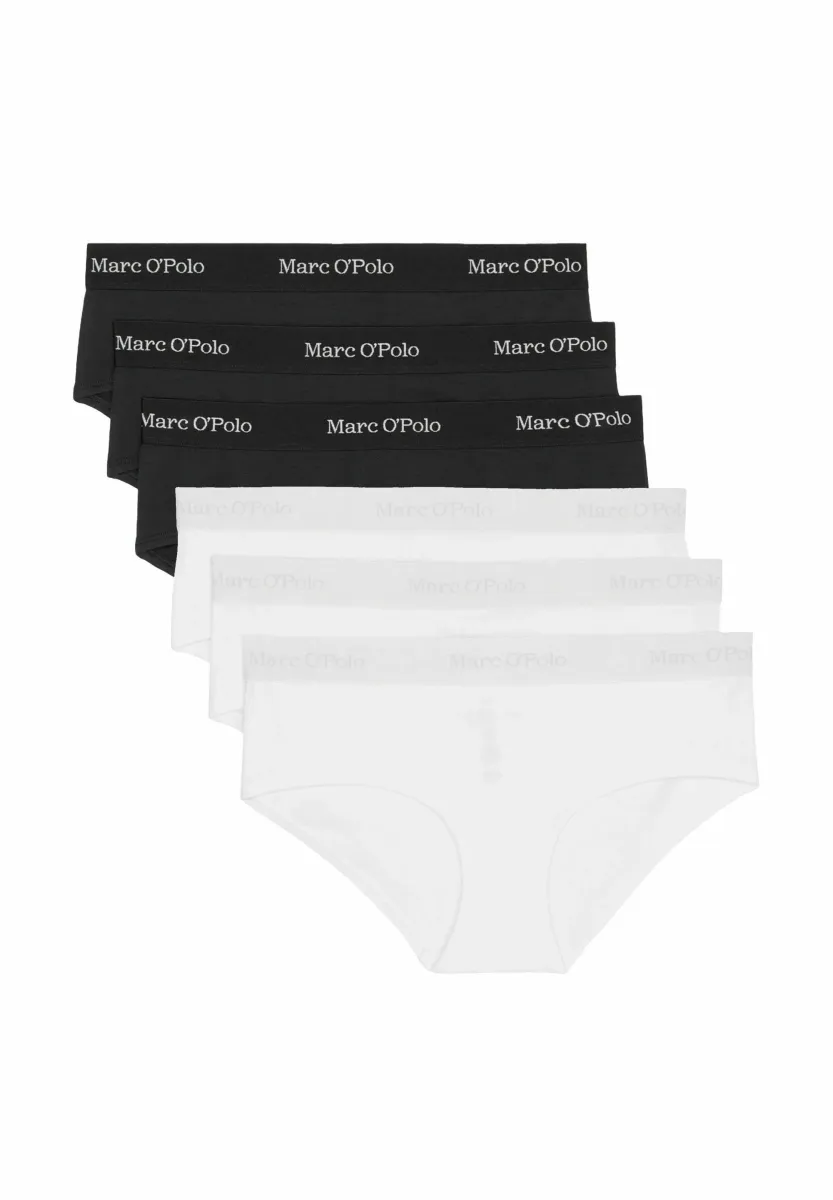 6 PACK ESSENTIALS - Slip - schwarz weiß