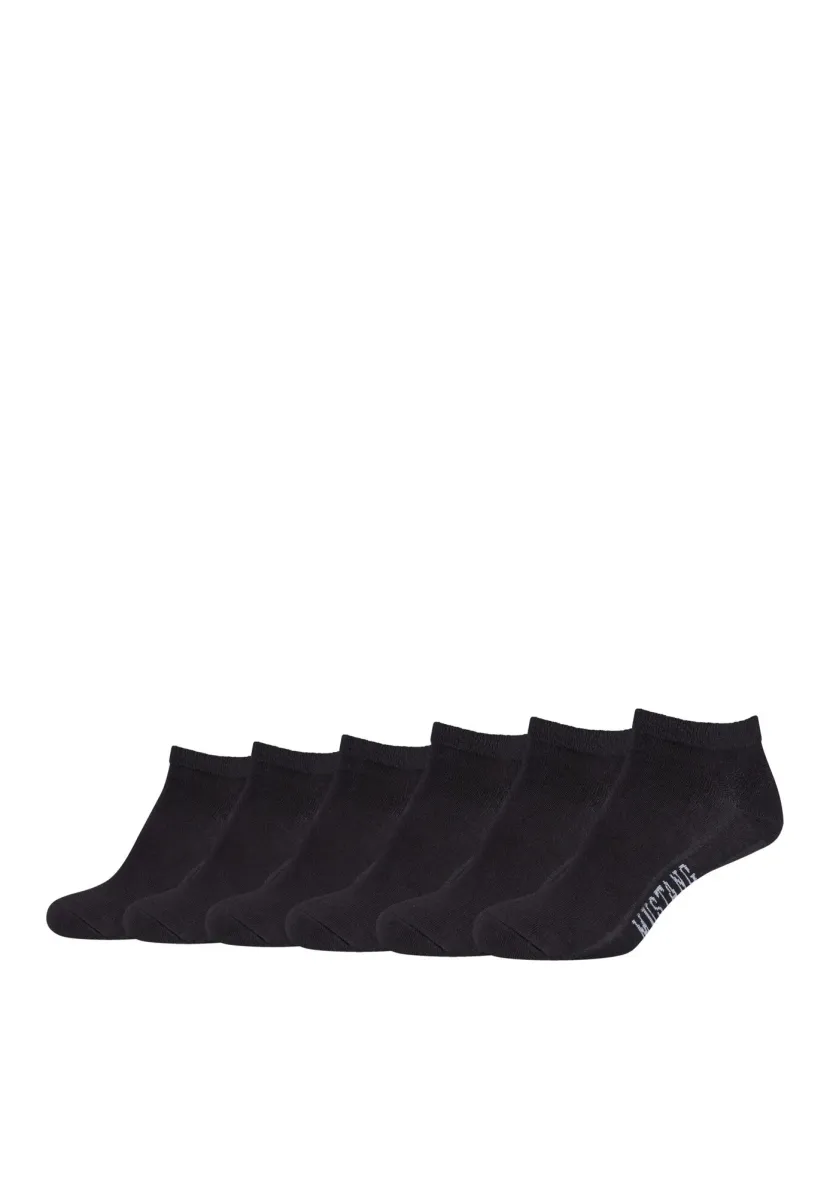 6 PACK - Füßlinge - black