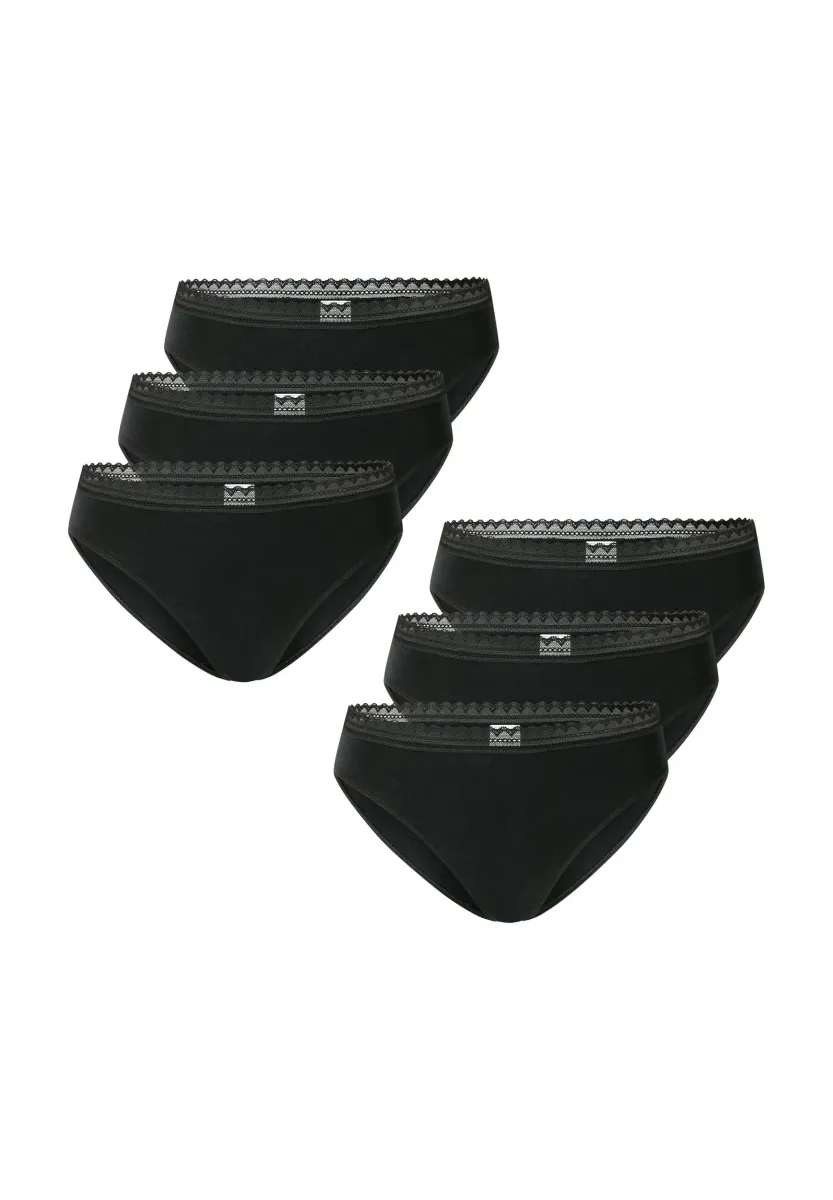 6 PACK MODERN - Slip - schwarz