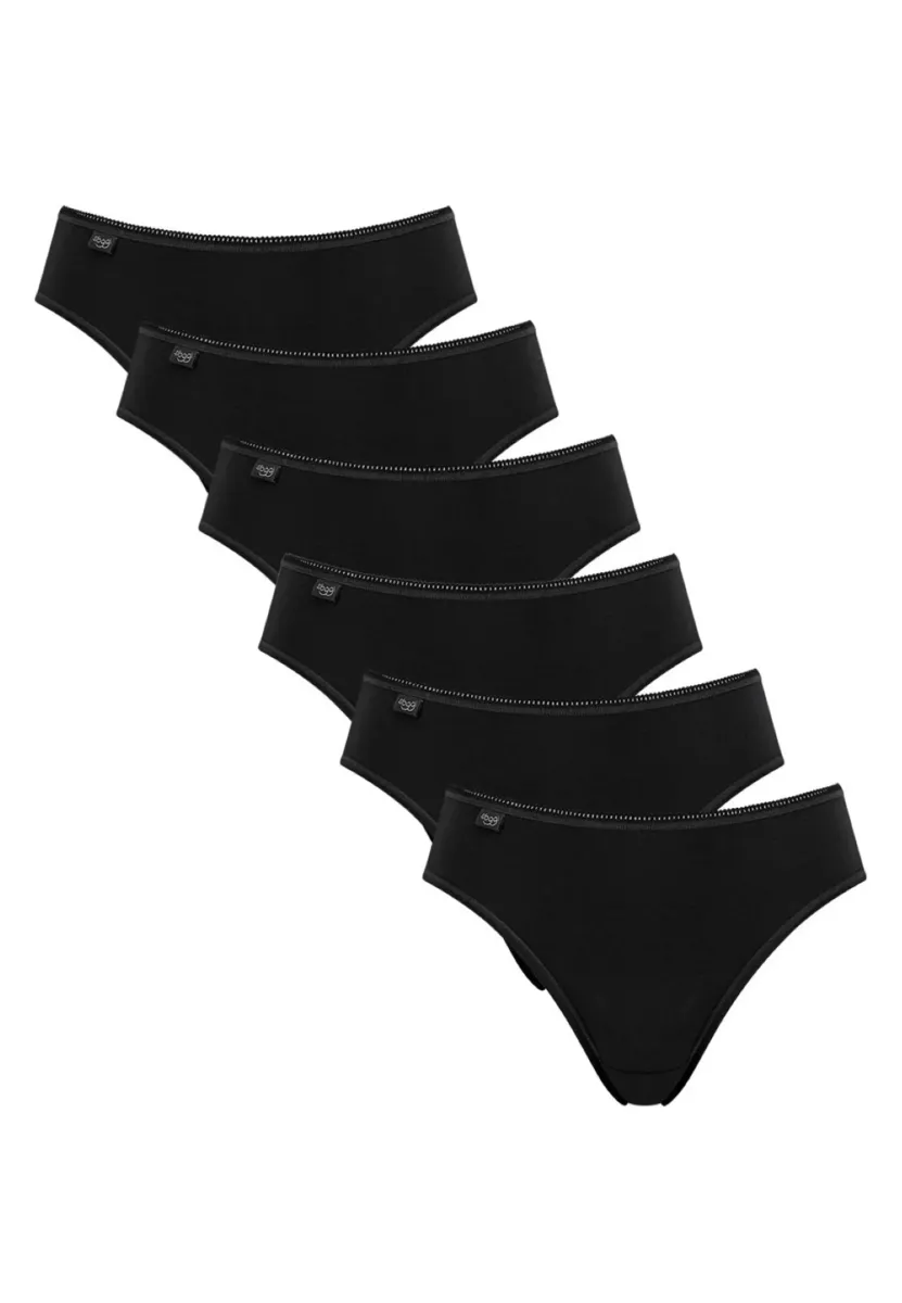 6 PACK  - Slip - schwarz