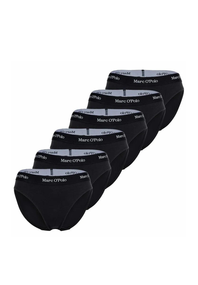 6 PACK - Slip - schwarz