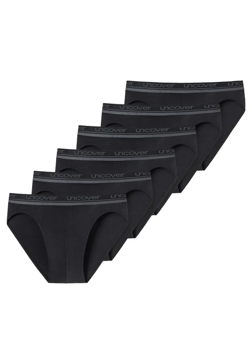 6 PACK - Slip - schwarz