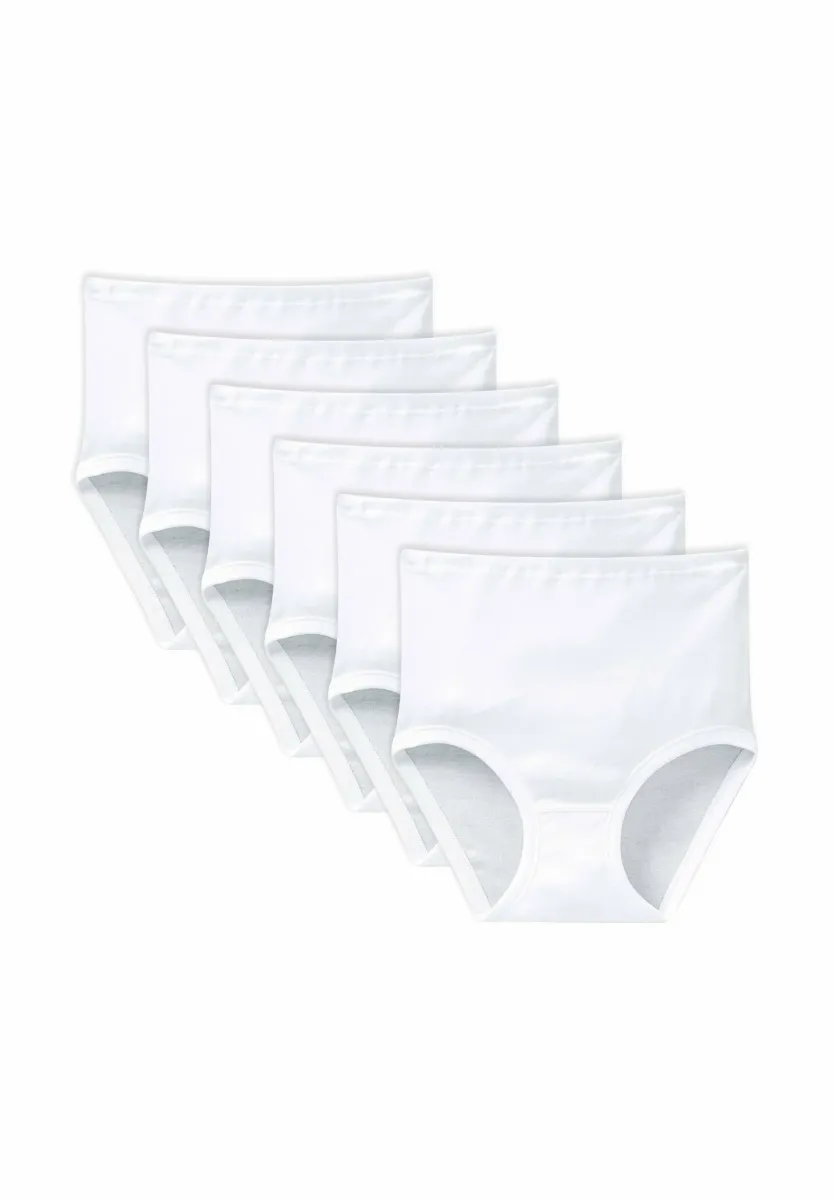 6 PACK - Slip - weiß