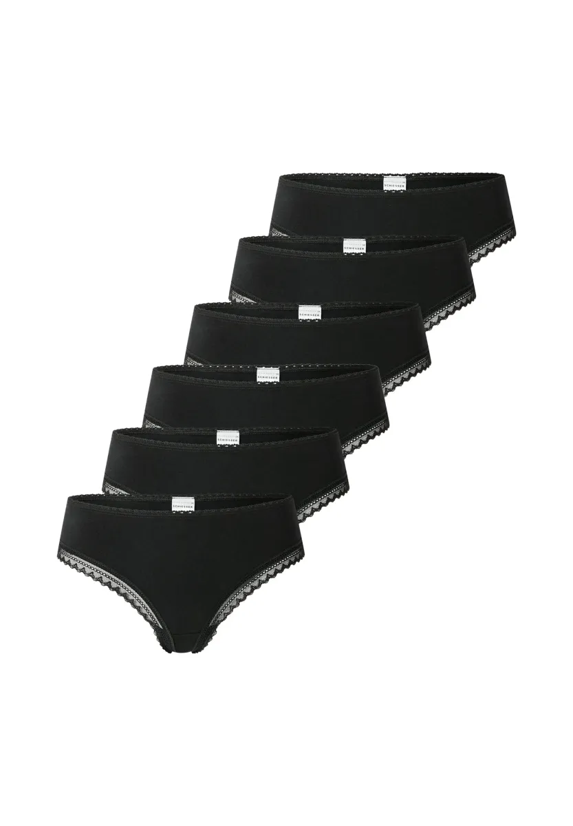 6 PACK - String - schwarz