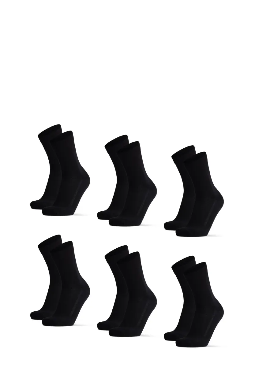 6-PACK ULTRASOFT - Socken - black