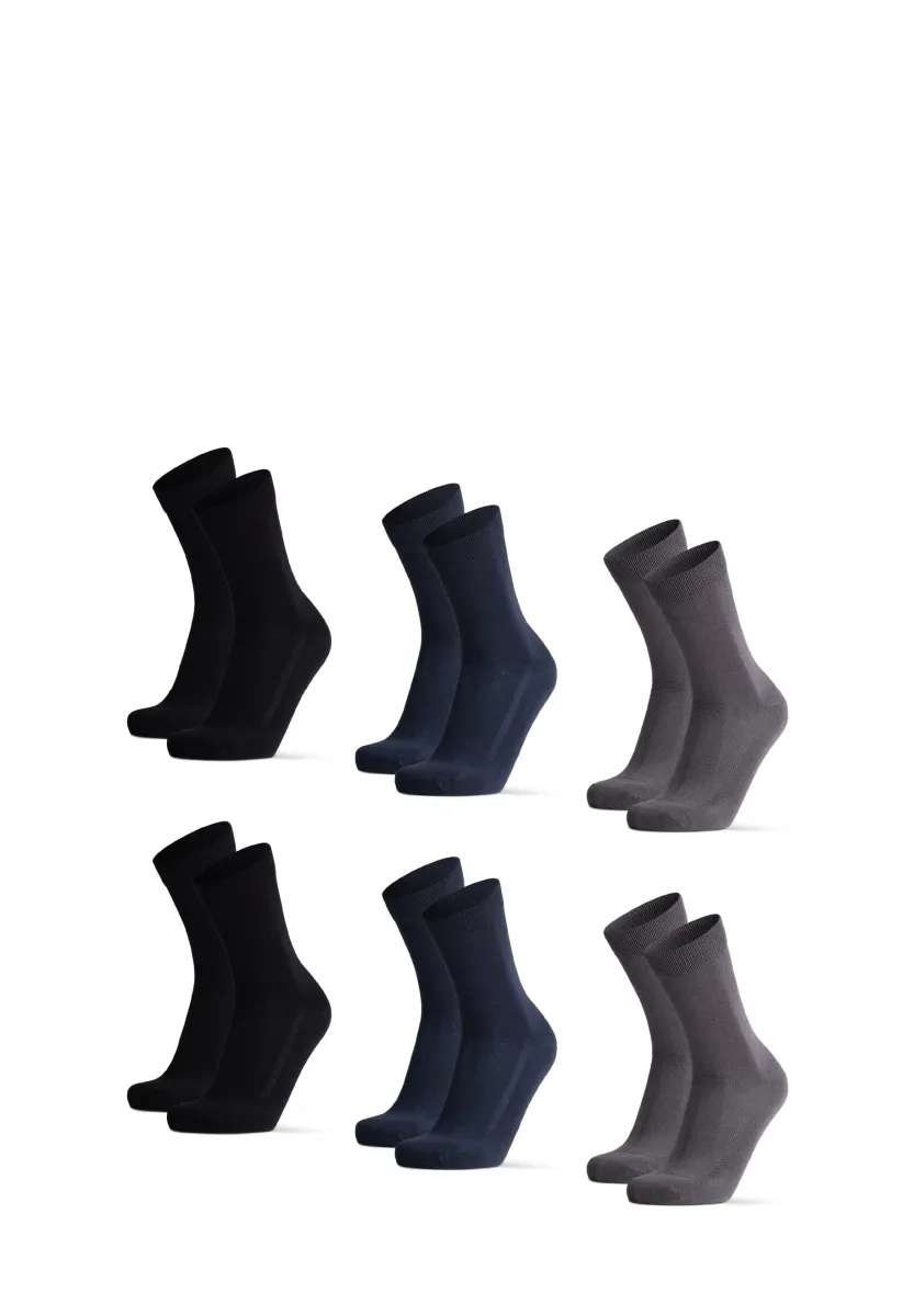 6-PACK ULTRASOFT - Socken - black/grey/navy