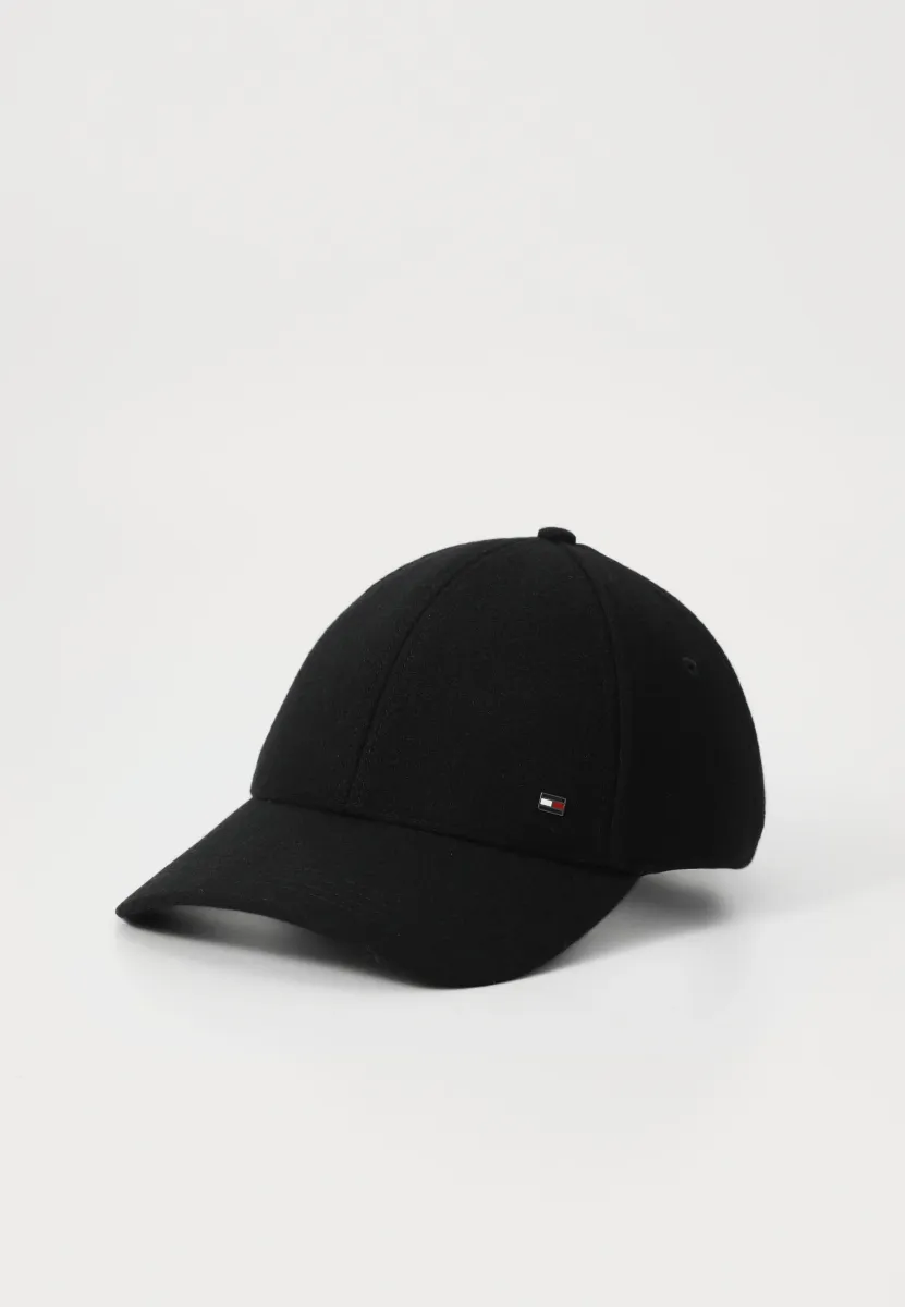 6 PANEL MELTON UNISEX - Cap - black