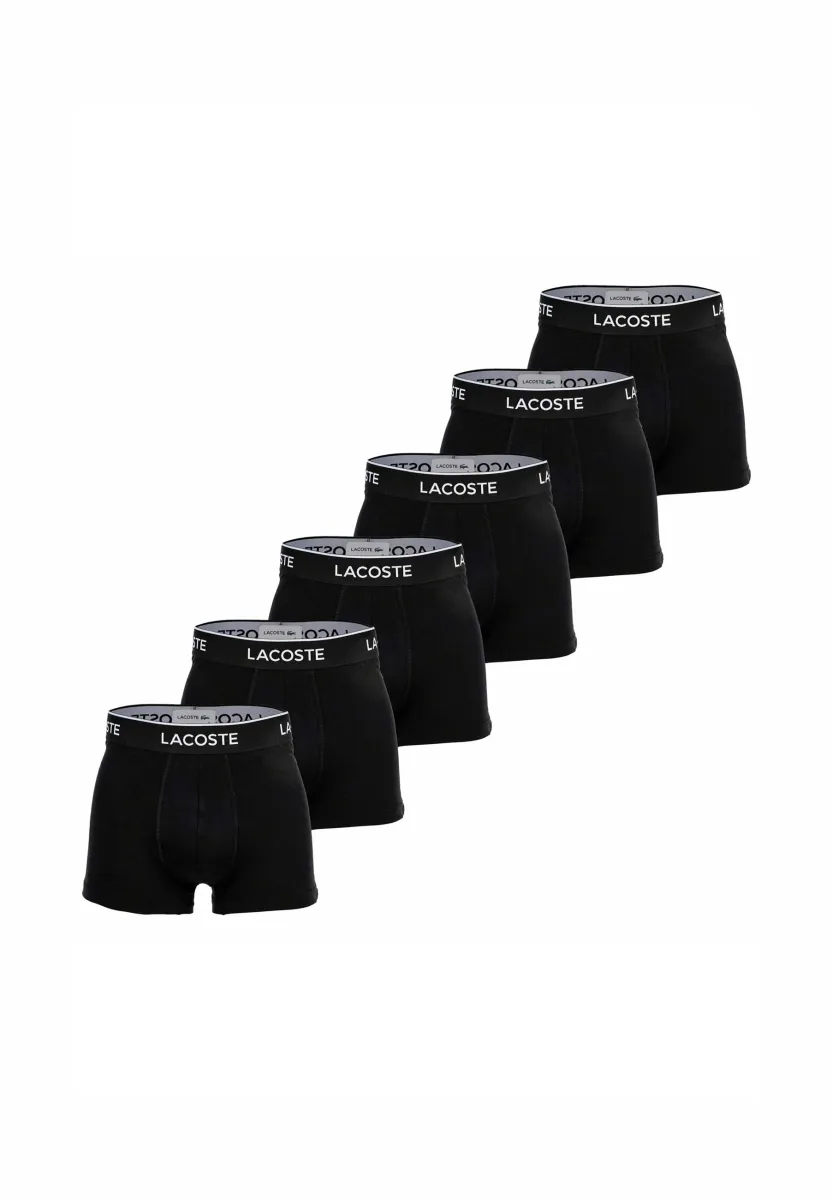 6ER PACK CASUAL STRETCH LOGOBUND - Boxer Briefs - schwarz