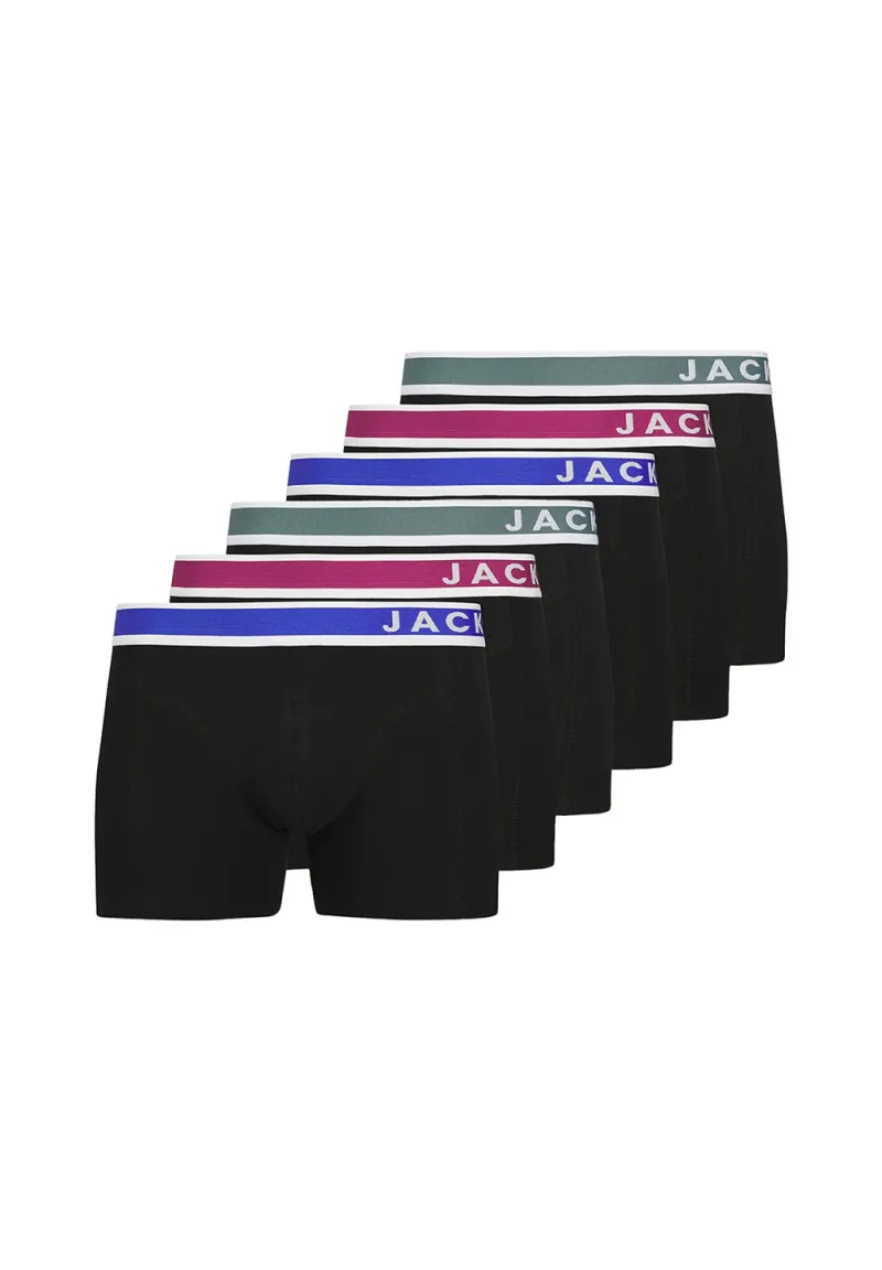 6ER PACK EASTON - Boxer Briefs - schwarz