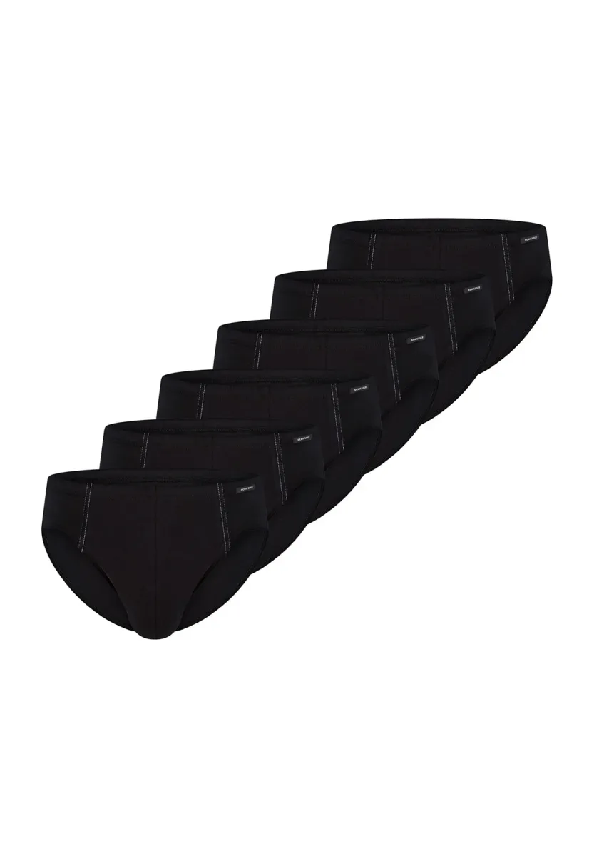 6ER PACK  ESSENTIAL  - Slip - schwarz