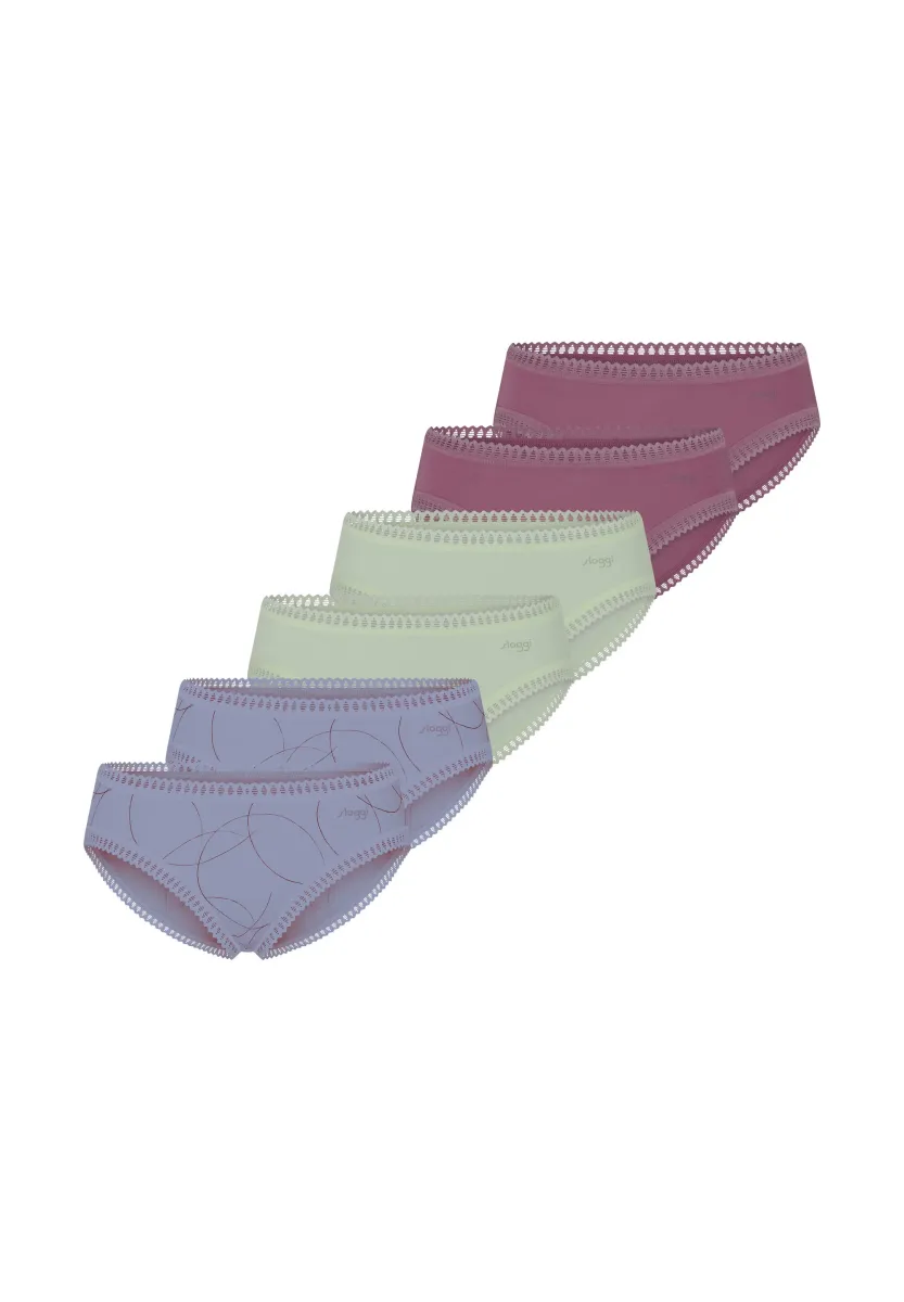 6ER PACK GO CRUSH MINI - Slip - lila/grün/blau