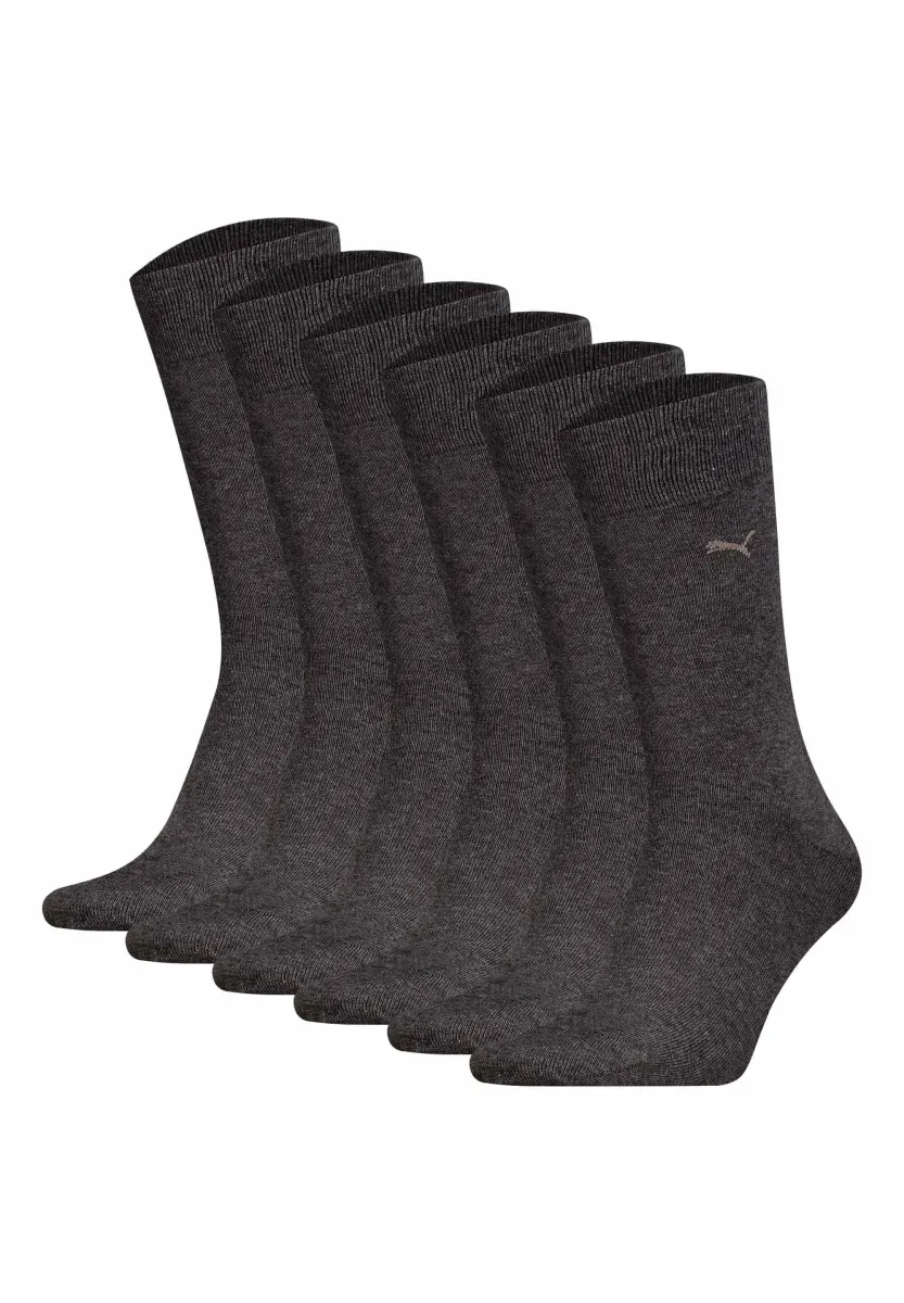 6ER PACK LOGO - Socken - grau