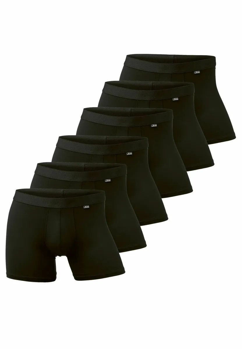 6ER PACK MICROFIBER - Boxer Briefs - schwarz