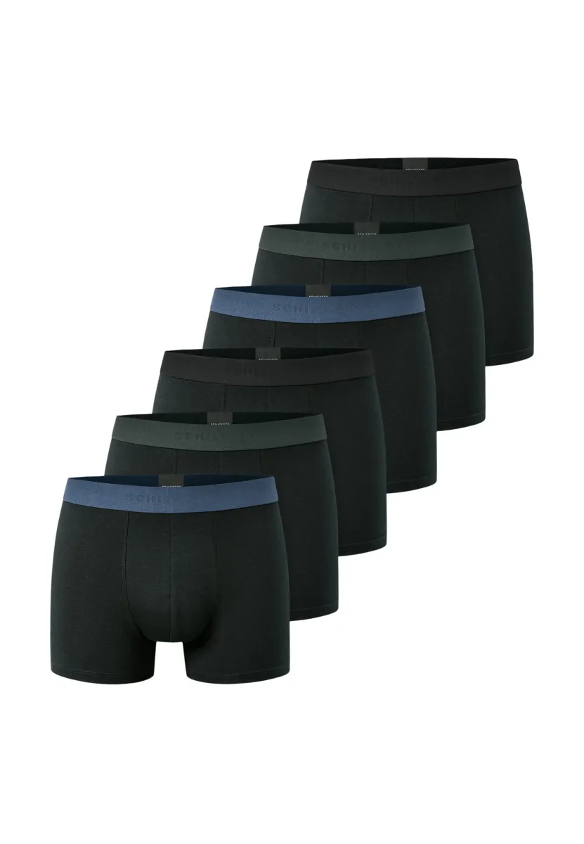 6ER PACK RETRO  - Boxer Briefs - schwarz