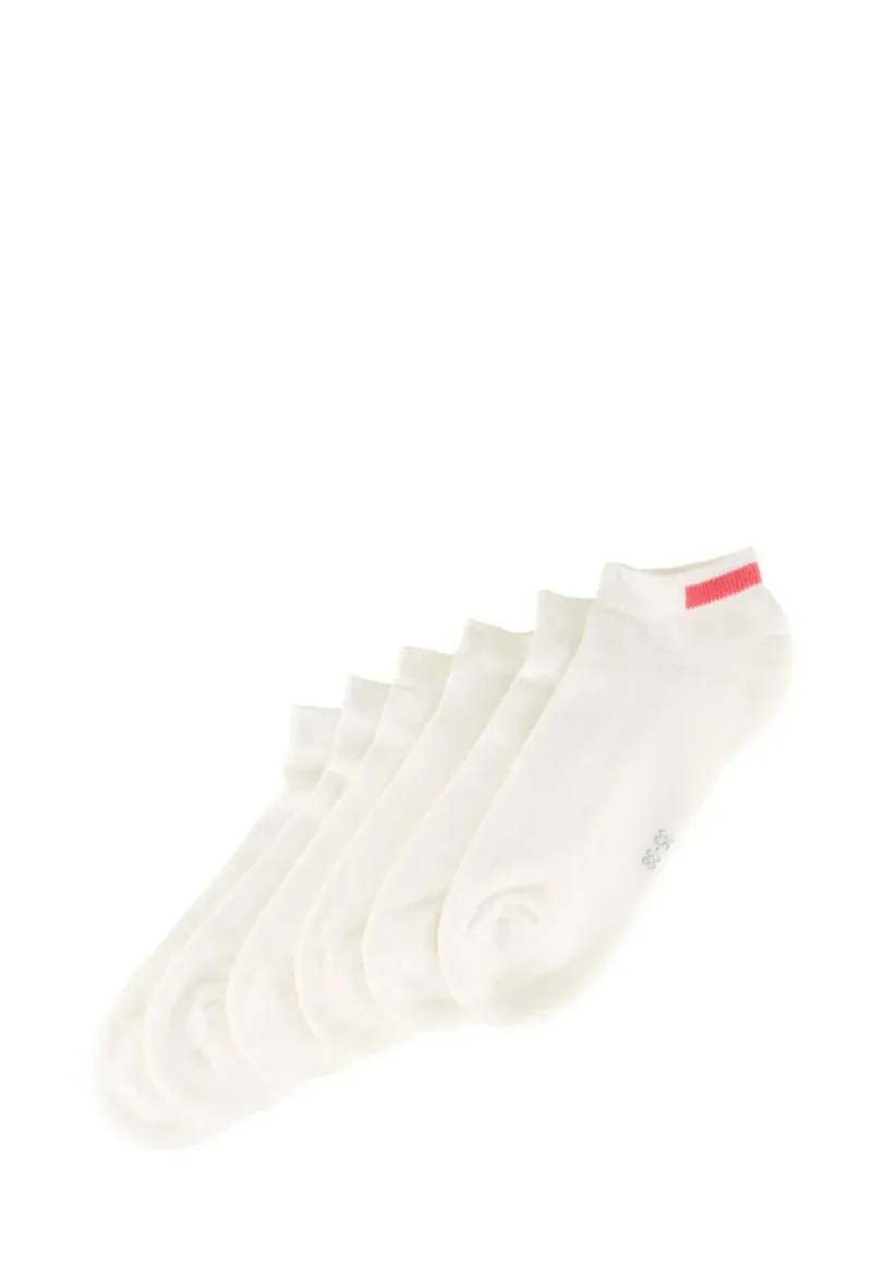 6ER-PACK - Socken - berry red