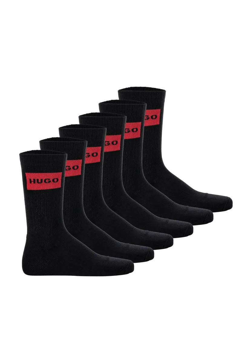 6ER PACK - Socken - schwarz