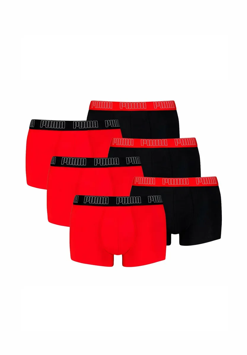 6PACK - Boxer Briefs - schwarz rot
