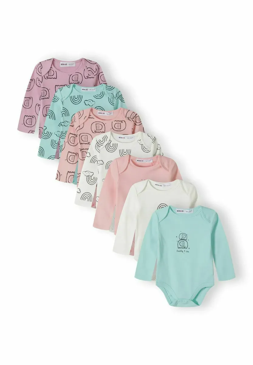 7 PACK - Body - pink  mint  mauve