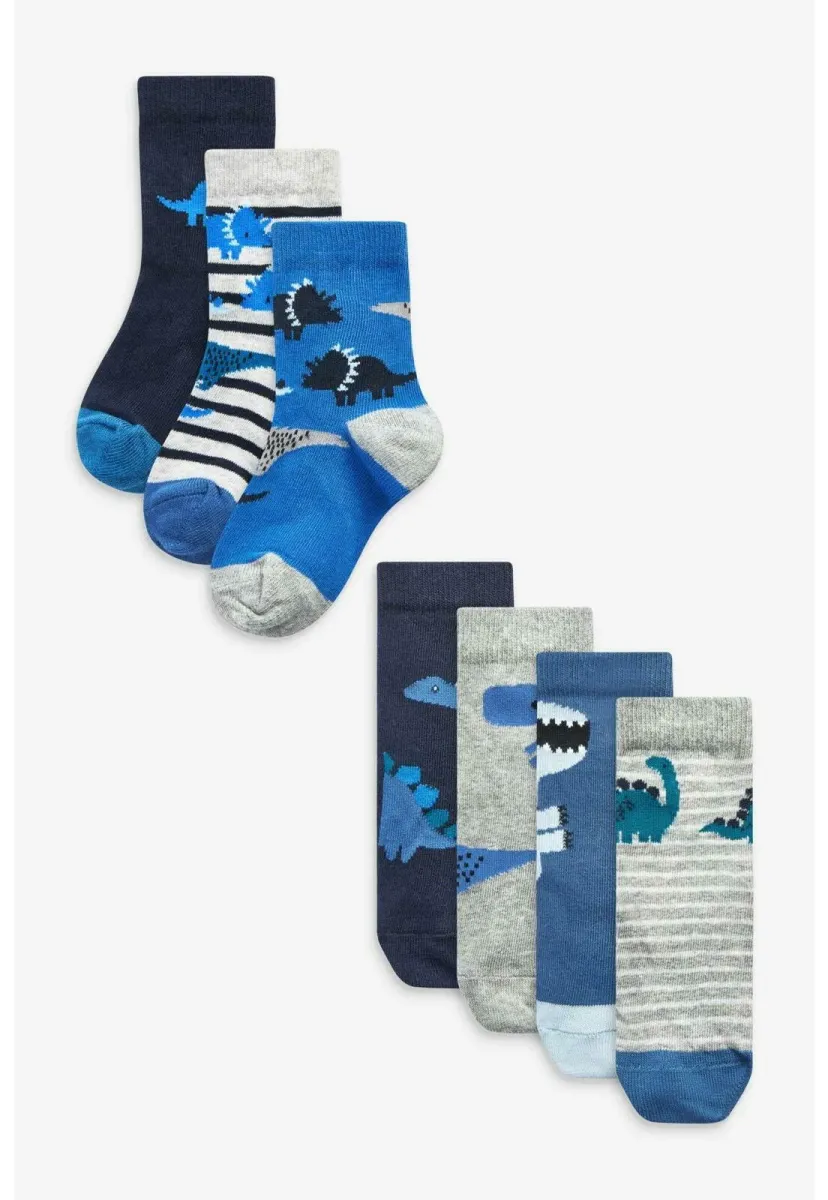 7 PACK RICH STRIPE - Socken - blue a