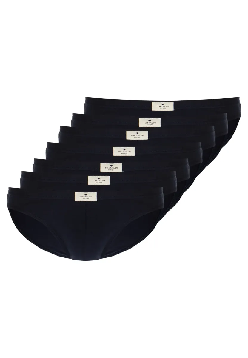 7 PACK - Slip - blue dark solid