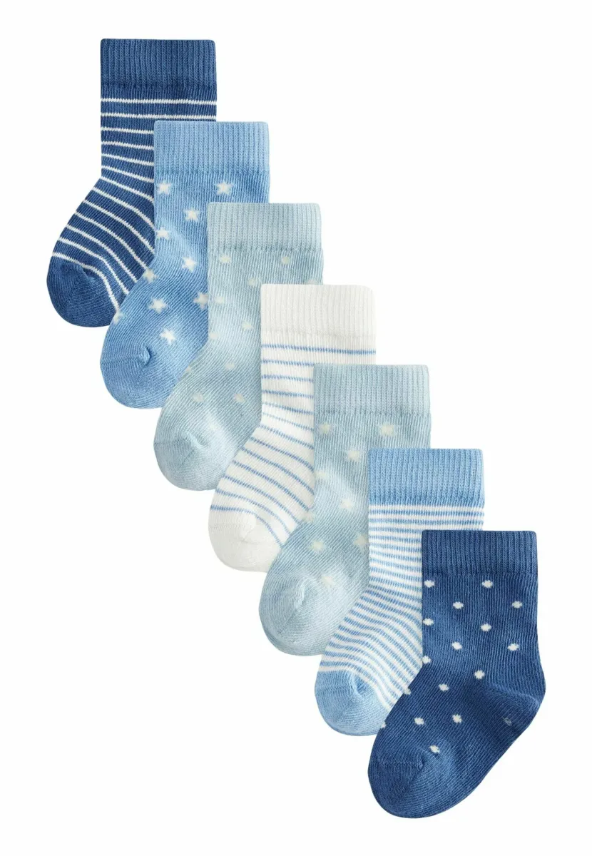 7 PACK - Socken - blue white