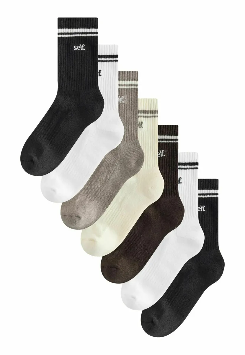 7 PACK   - Socken - neutral black