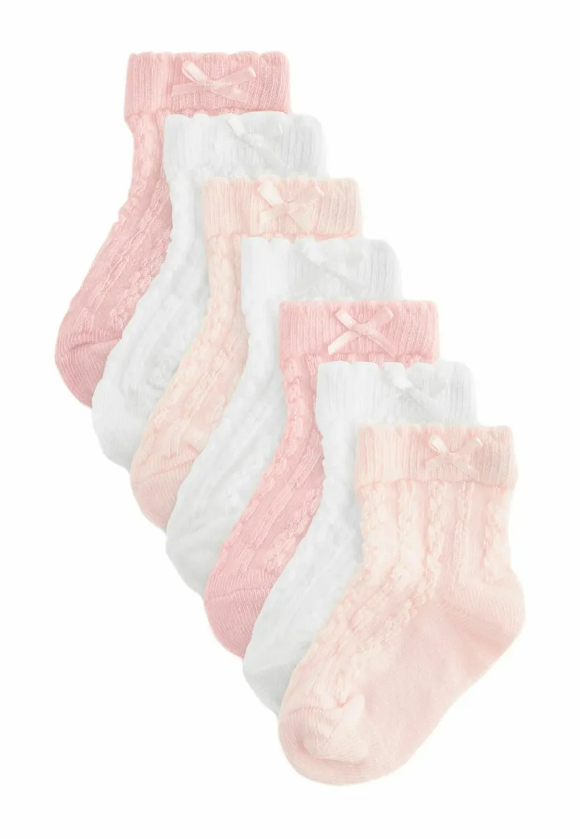 7 PACK  - Socken - pink