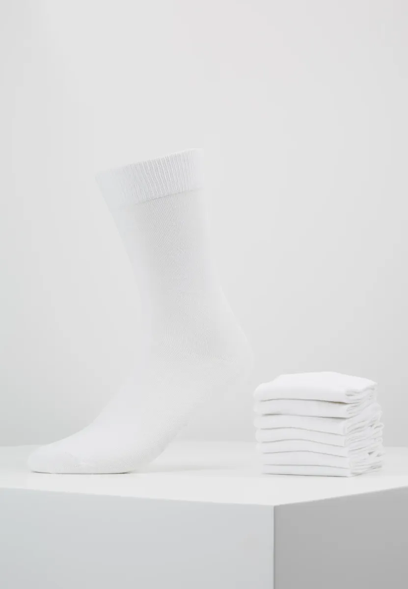 7 PACK - Socken - white