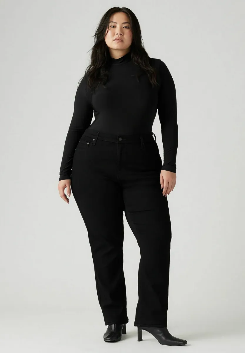 724™ HIGH RISE SLIM STRAIGHT JEANS (PLUS SIZE) - Jeans Straight Leg - lots of love no dp-0044