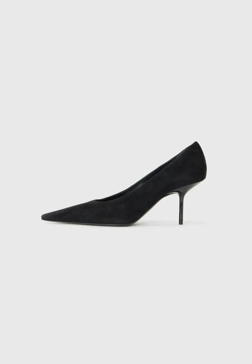 75MM PUMP - High Heel Sandalette - black